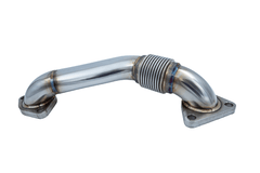 2001-2016 Duramax Passenger Side Up-Pipe (DUR-EXH-A020) - Dirty Diesel Customs