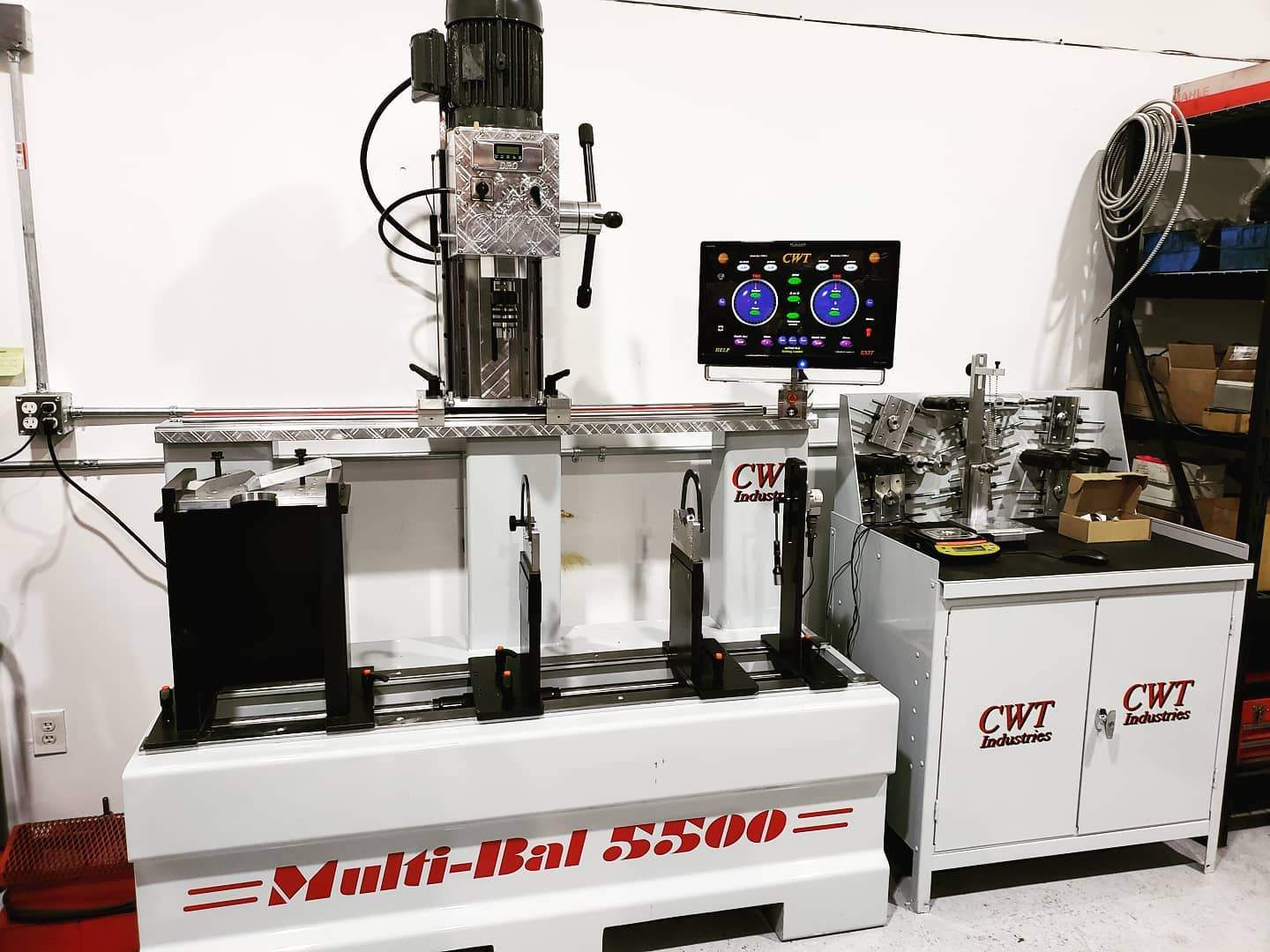 Custom Machine Shop Service Machine CWT Industry Multi-Bal 5500 For Engine Shop