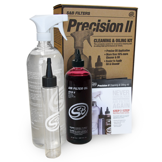 S&B Precision II Cleaning & Oil Kit (88-0008) -<span style="background-color:rgb(246,247,248);color:rgb(28,30,33);"> S&B Filters </span>